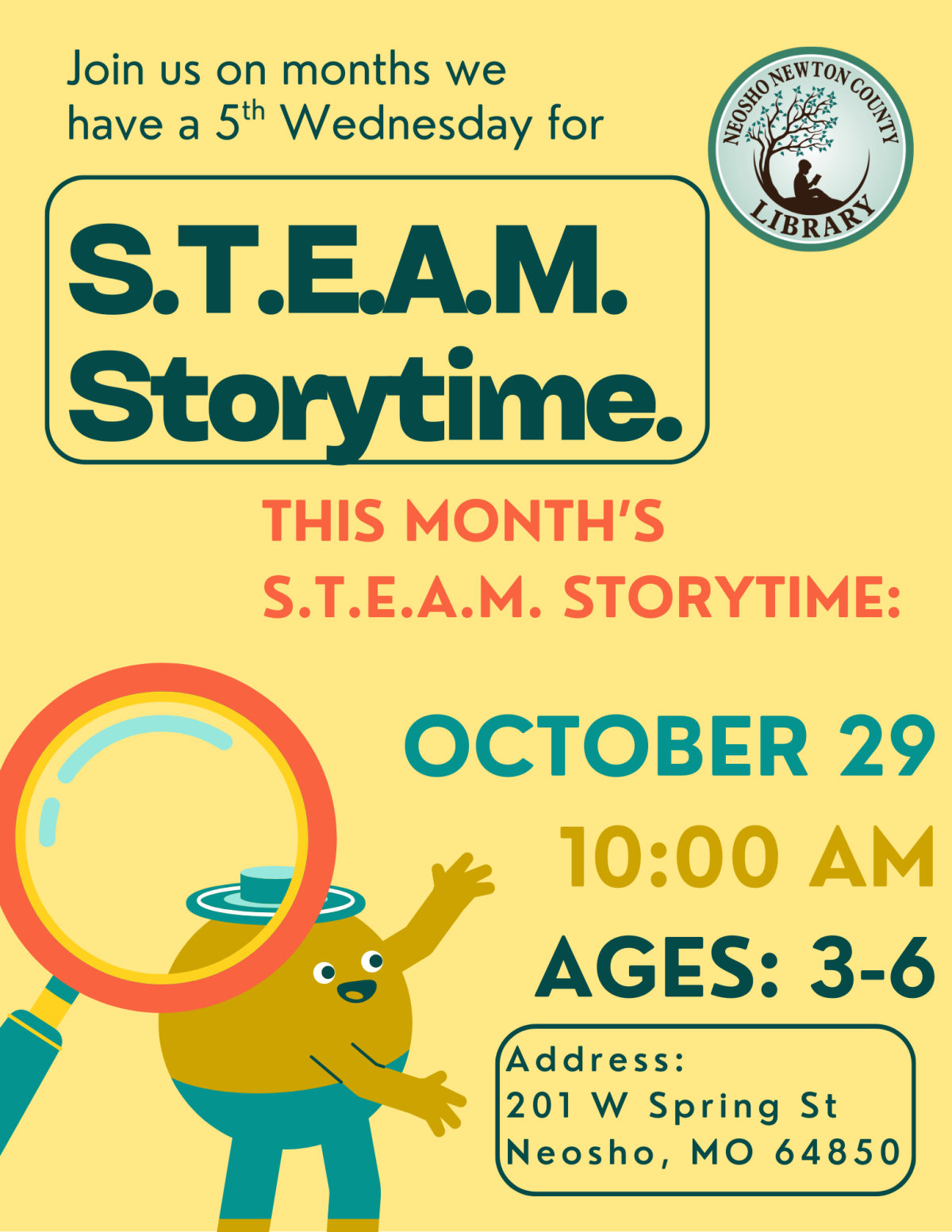 S.T.E.A.M. Storytime